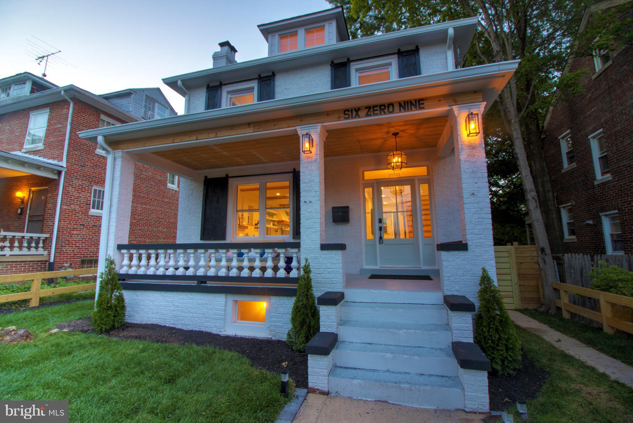 609 Nicholson Street Northwest Washington, DC 20011 - Photo 29 of 29 Exterior (Front)