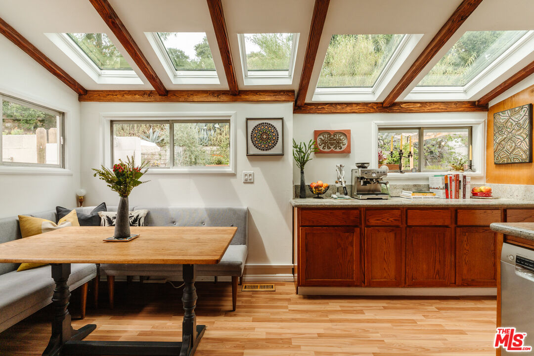 6457 Tokay Road Tujunga, CA 91042 - Photo 21 of 53 a view of a dining room with furniture window and outside view