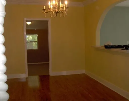 wooden floor in an empty room