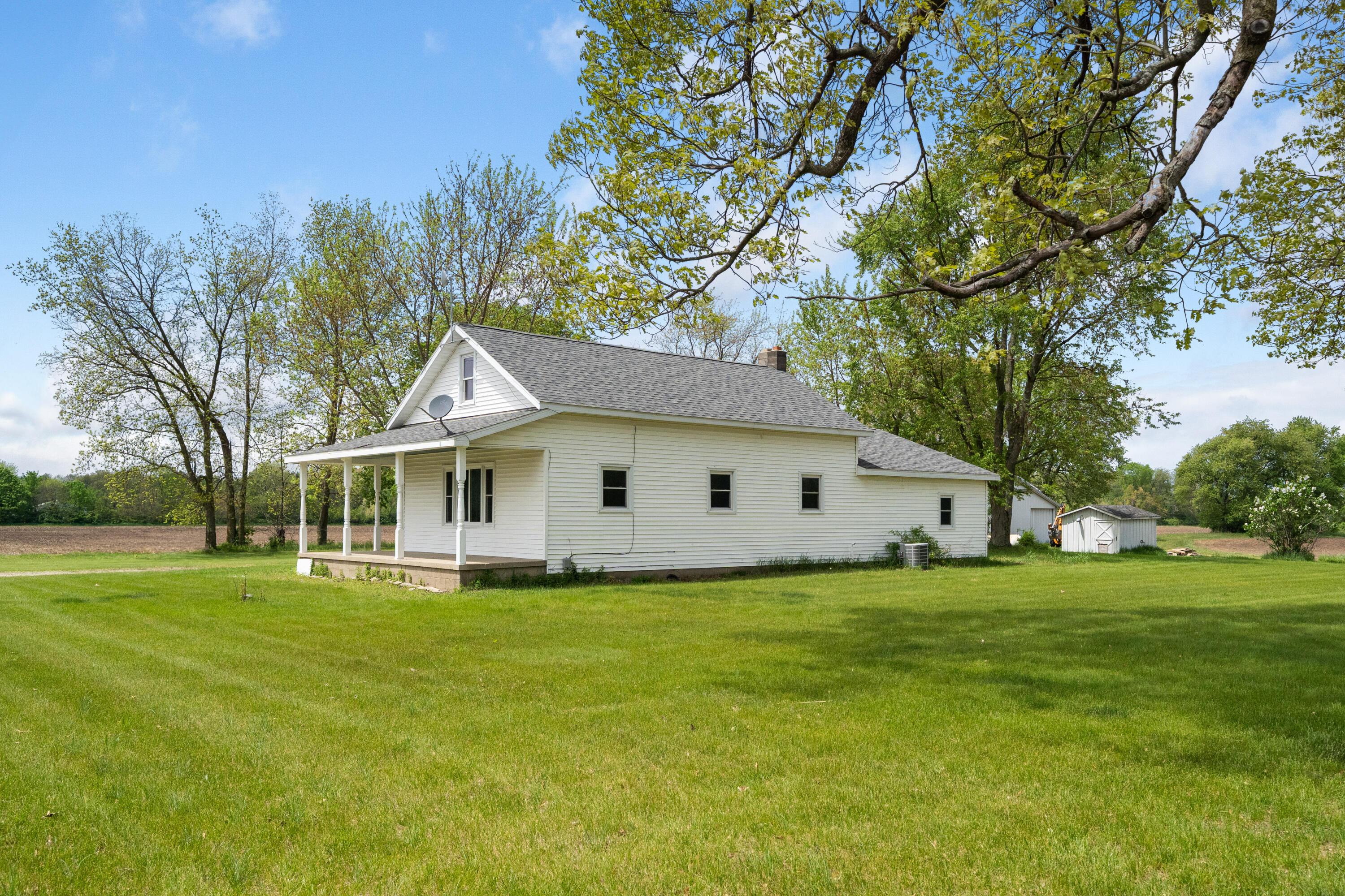 19610 14b Road Culver, IN 46511 - Photo 2 of 23 a view of a house with a yard