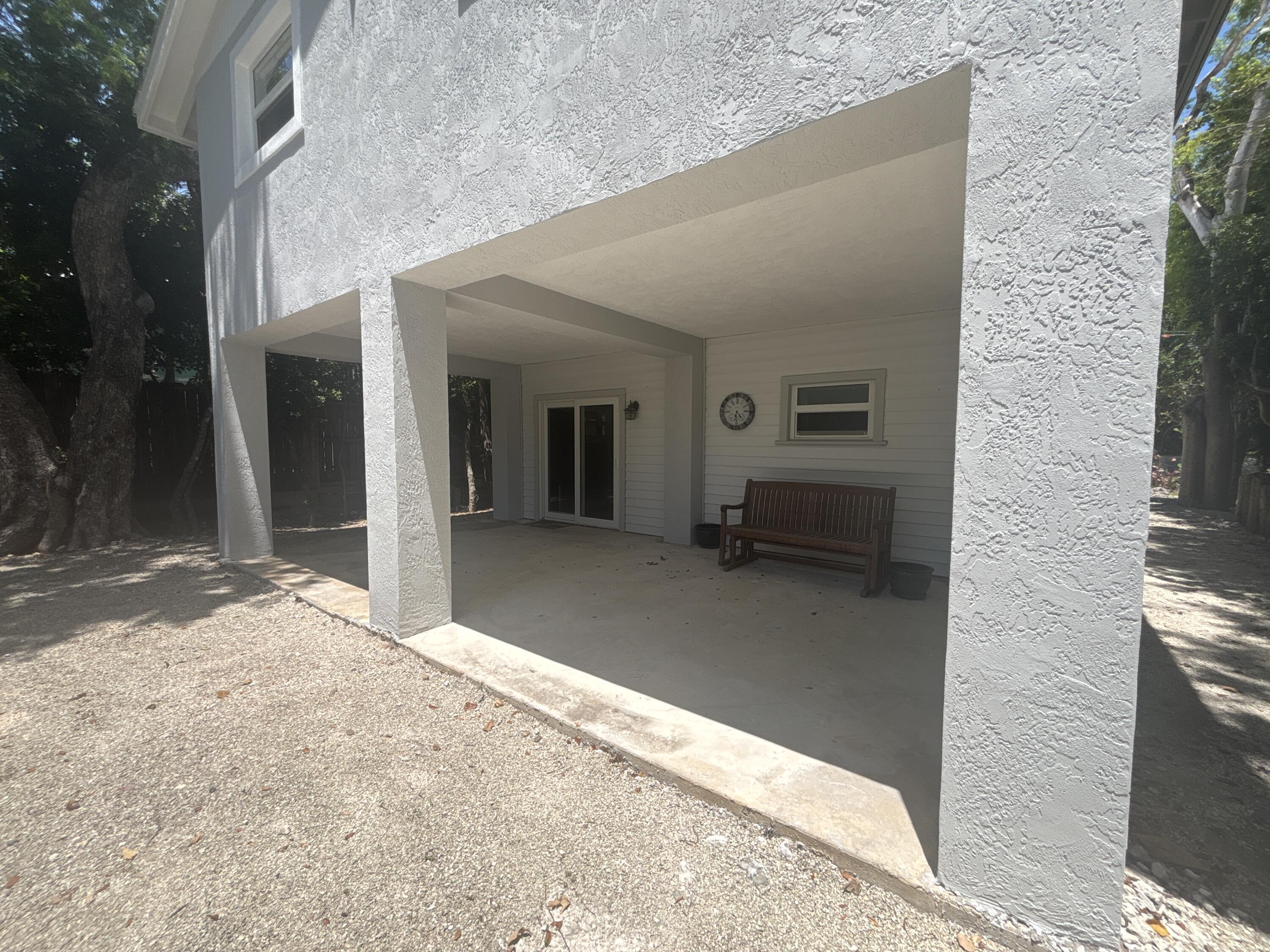 1033 Valencia Road Key Largo, FL 33037 - Photo 65 of 72 large back covered patio