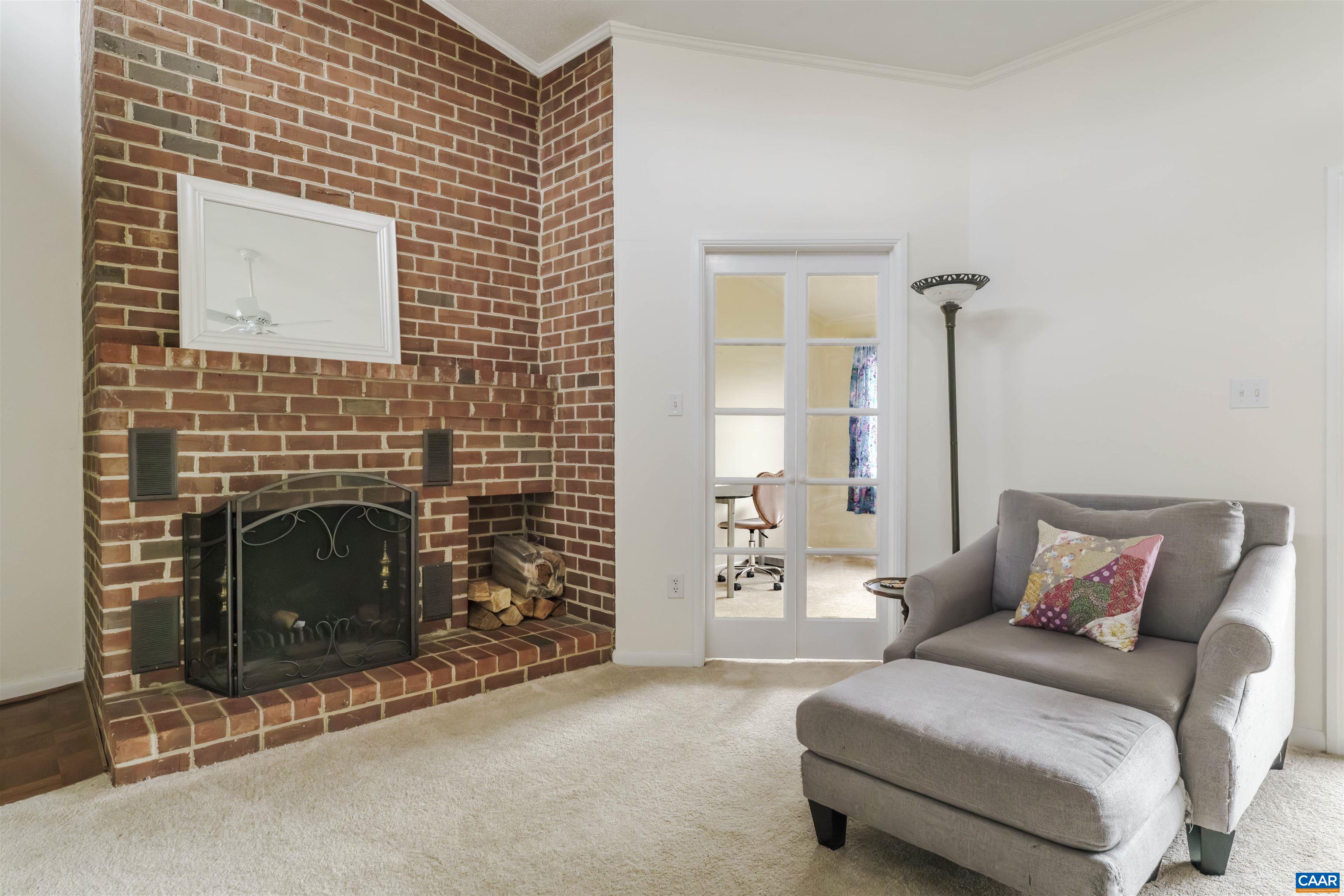 116 Turtle Creek Road, Unit 11 Charlottesville, VA 22901 - Photo 12 of 22 Wood burning Fireplace