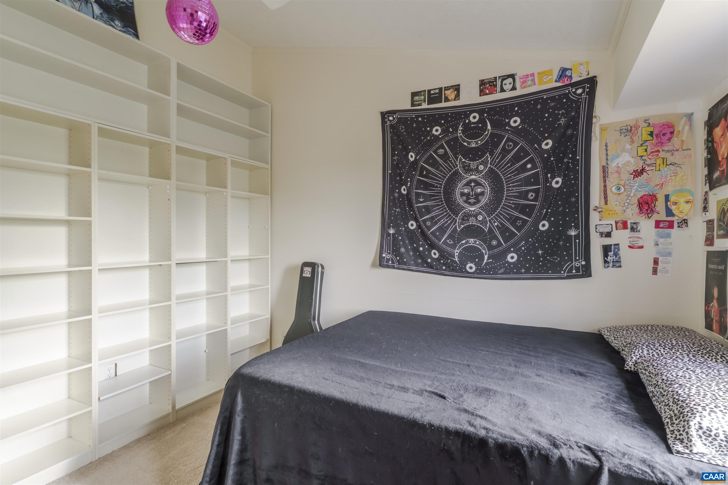 116 Turtle Creek Road, Unit 11 Charlottesville, VA 22901 - Photo 18 of 22 2nd BR w/ wall of Bookcases