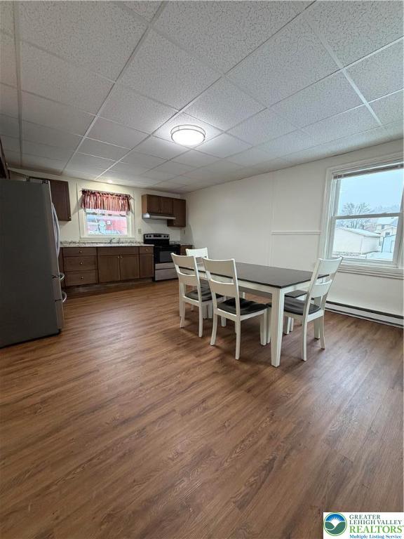 22 Front Street, Unit 4 Alburtis, PA 18011 - Photo 4 of 14 a view of a room with wooden floor outdoor seating and windows