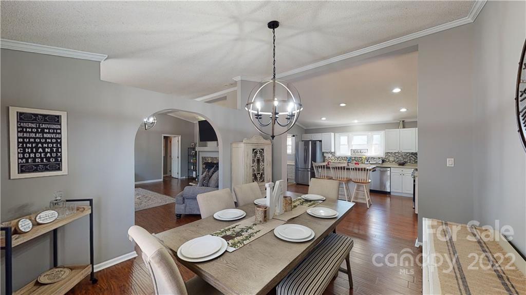 2130 Peeler Road Vale, NC 28168 - Photo 15 of 29 a view of a dining room furniture and wooden floor