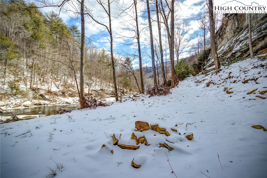 389 Auborn Trivette Road Sugar Grove, NC 28679 - Photo 43 of 49 a view of a road with snow on the road