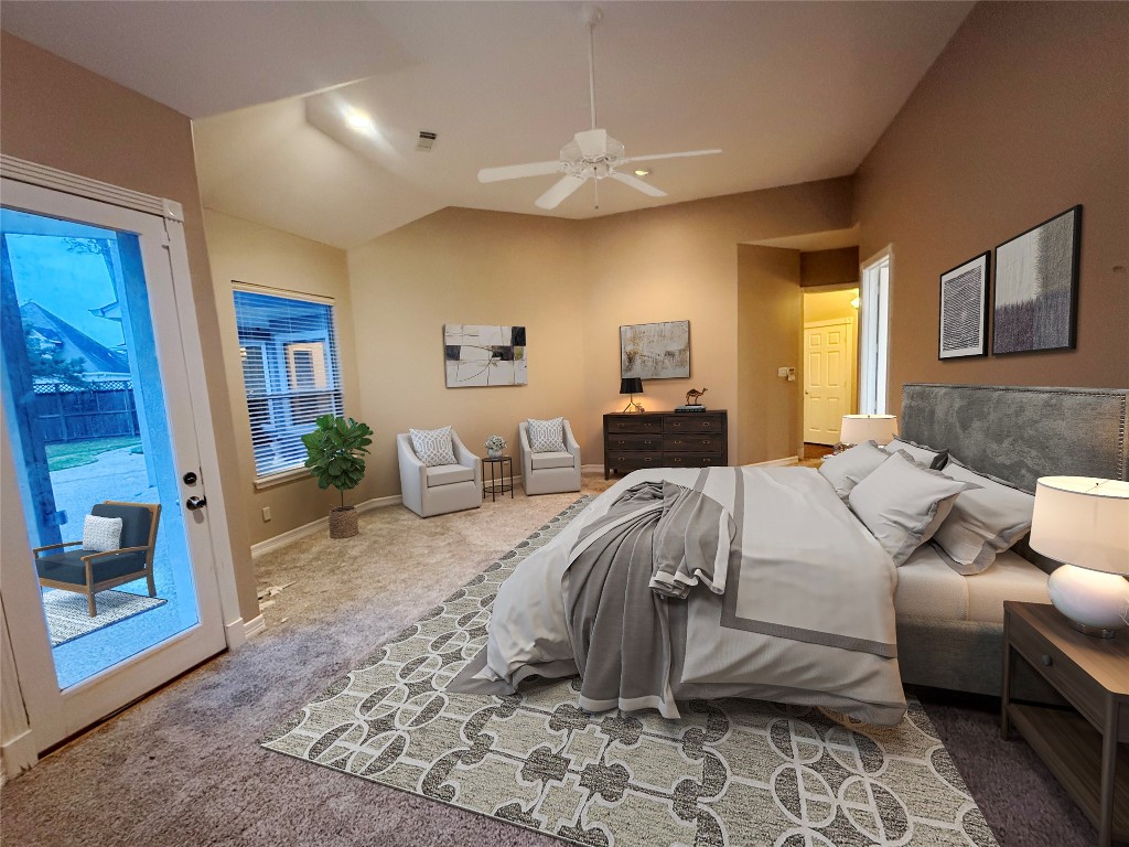 13523 Pegasus Road Cypress, TX 77429 - Photo 4 of 36 a bedroom with a bed and a mirror