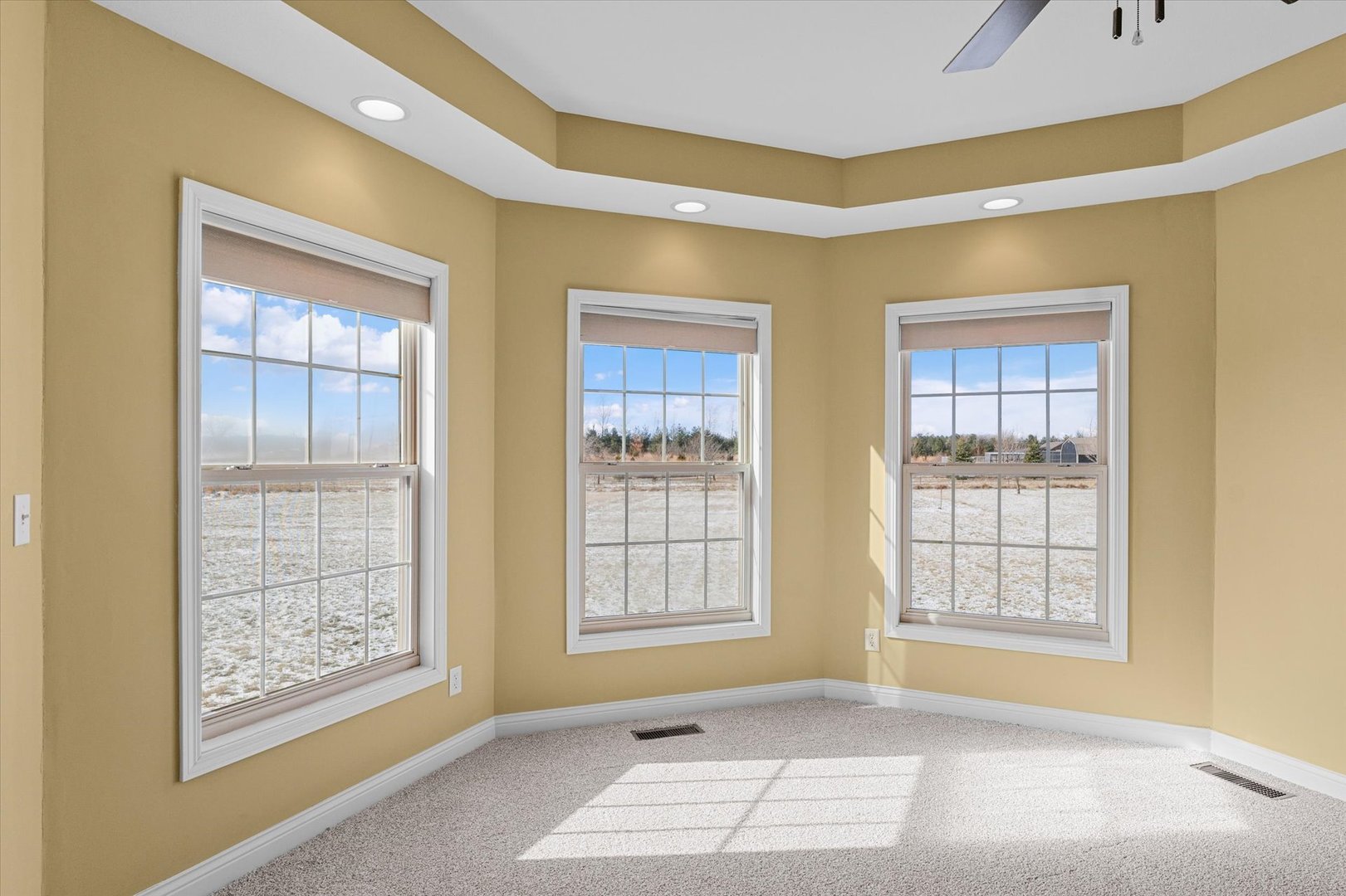 2595 500 East Mahomet, IL 61853 - Photo 33 of 84 a view of an empty room with windows