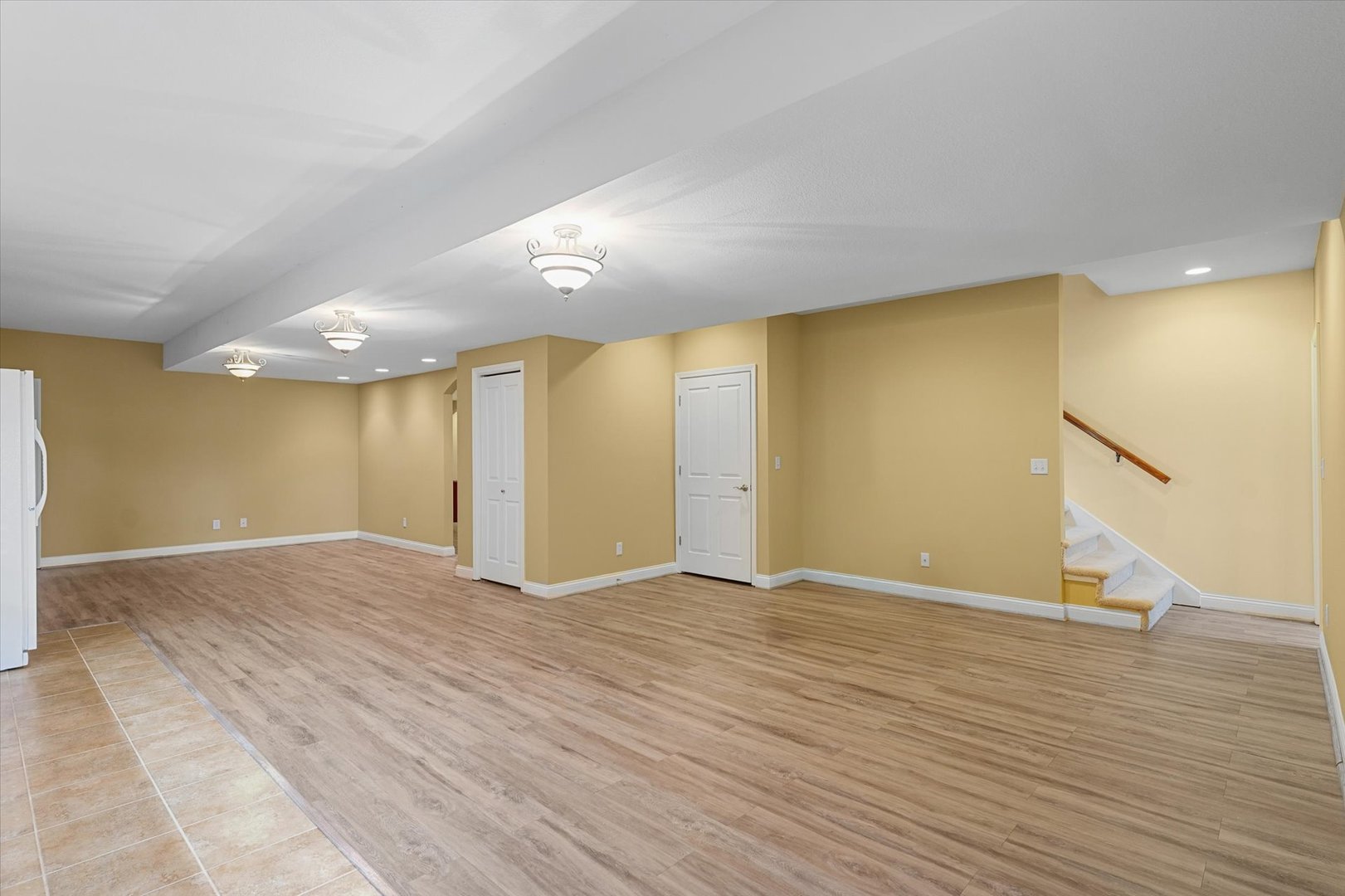 2595 500 East Mahomet, IL 61853 - Photo 41 of 84 a view of an empty room with wooden floor