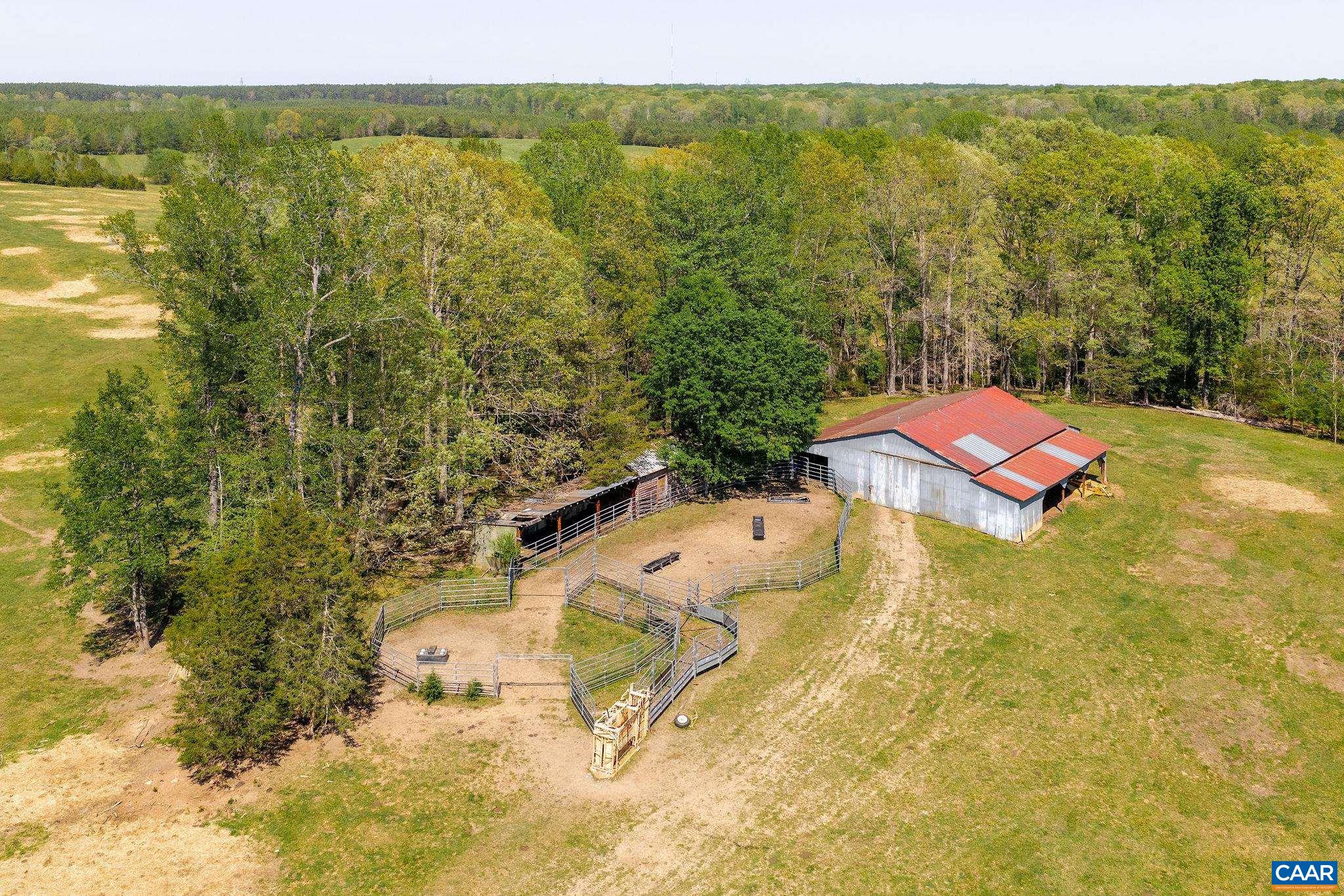 Tbd Cedar Plains Road Sandy Hook, VA 23153 - Photo 10 of 55 an aerial view of residential houses with outdoor space and trees