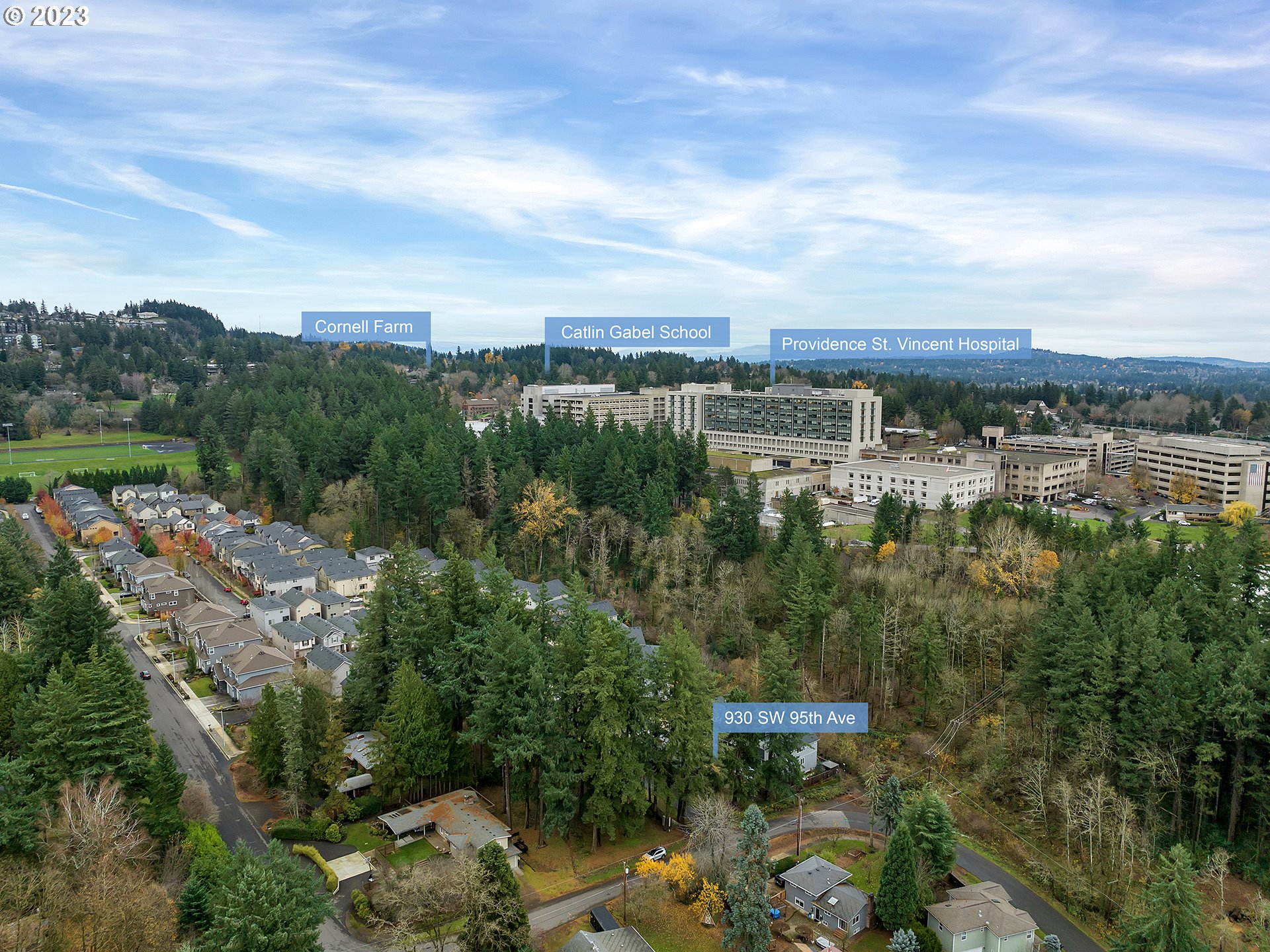 930 Southwest 95th Avenue Portland, OR 97225 - Photo 38 of 39 Drone View/UAV