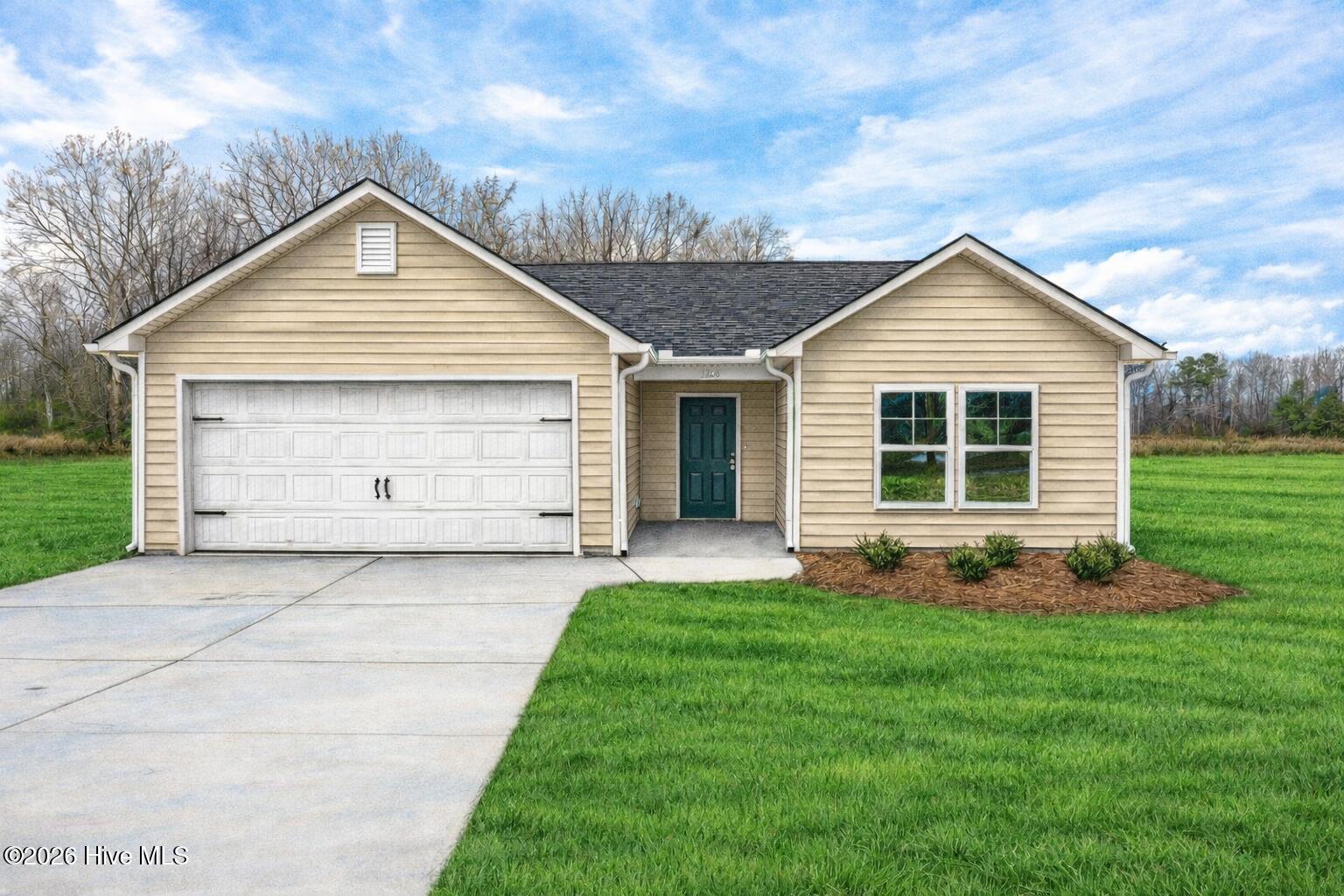 6456 Niblick Road Grifton, NC 28530 - Photo 2 of 27 AI-generated rendering. For illustrative purposes only. Final home may vary in design, colors, and features.