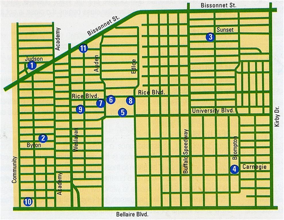 2611 Tangley Street Houston, TX 77005 - Photo 26 of 31 Enjoy all the great West U Parks!