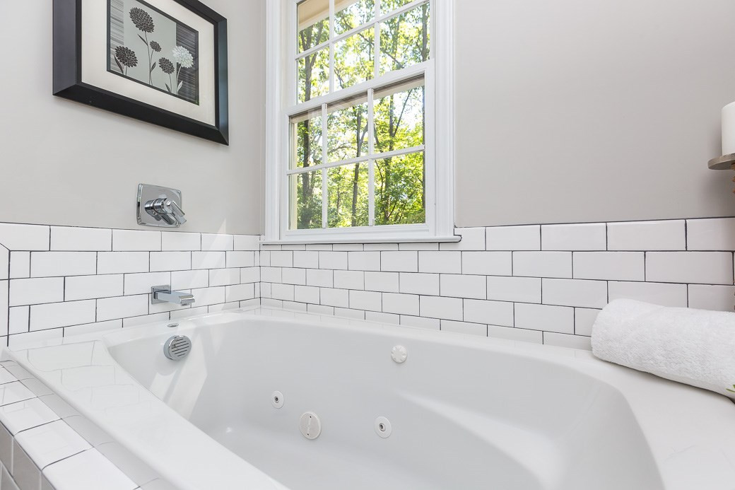 5508 Dutchman Drive Raleigh, NC 27606 - Photo 6 of 15 The master suite has a huge master bath which includes this new JETTED, GARDEN tub for relaxing after a long day! Master Bath/Spa