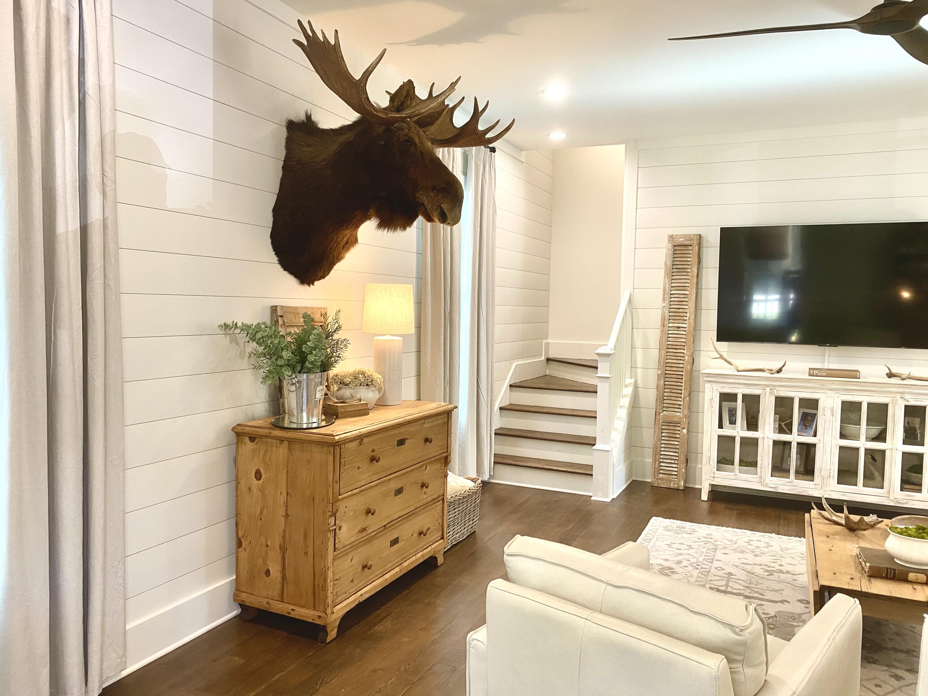 426 Morrison Avenue Santa Rosa Beach, FL 32459 - Photo 5 of 18 a living room with furniture and a flat screen tv