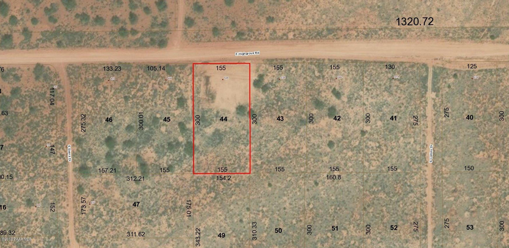 526 Highgrove Road Williams, AZ 86046 - Photo 3 of 3 Areal Image