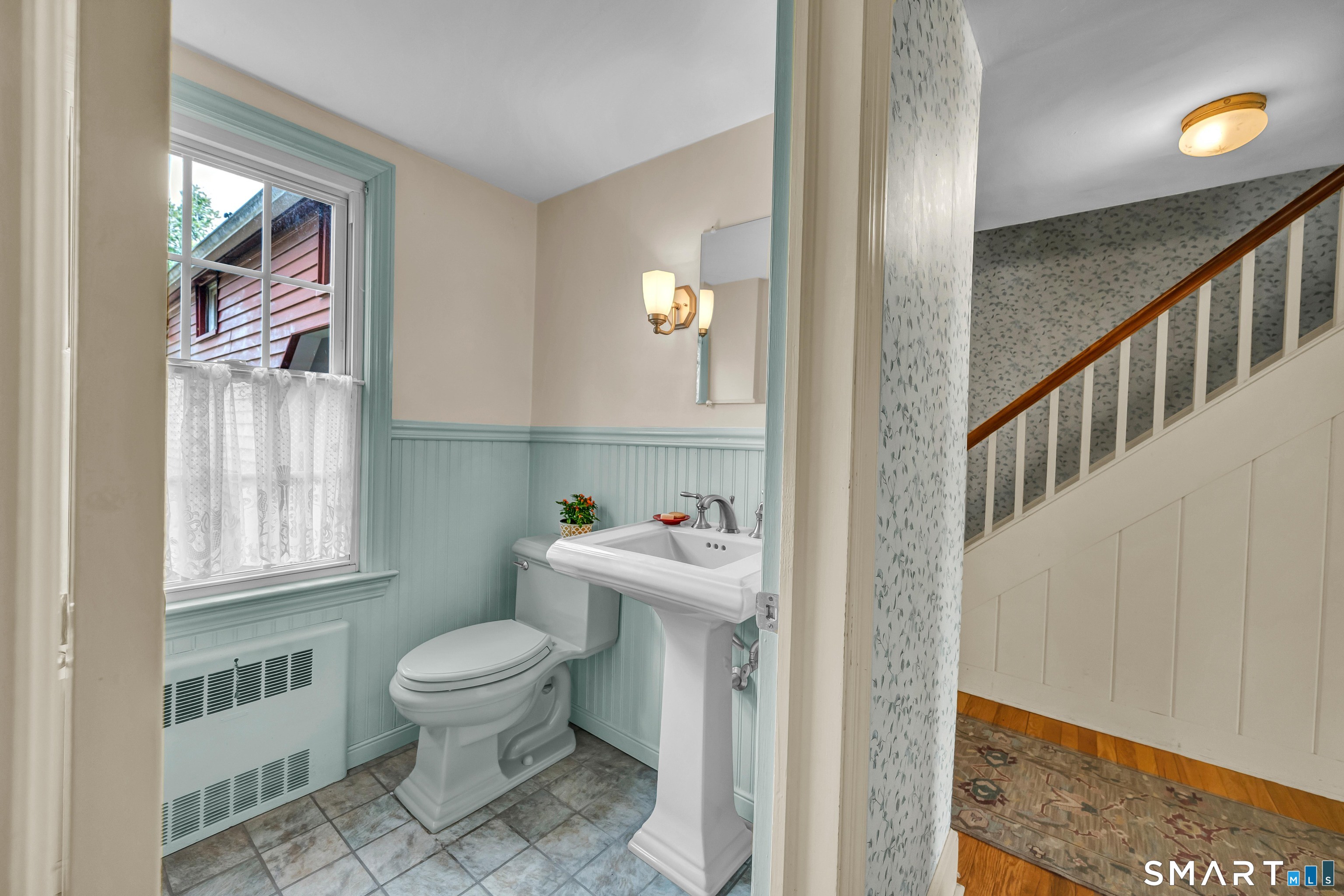 1 Reservoir Road Newtown, CT 06470 - Photo 24 of 37 Main Level, Stairs To Upper Level