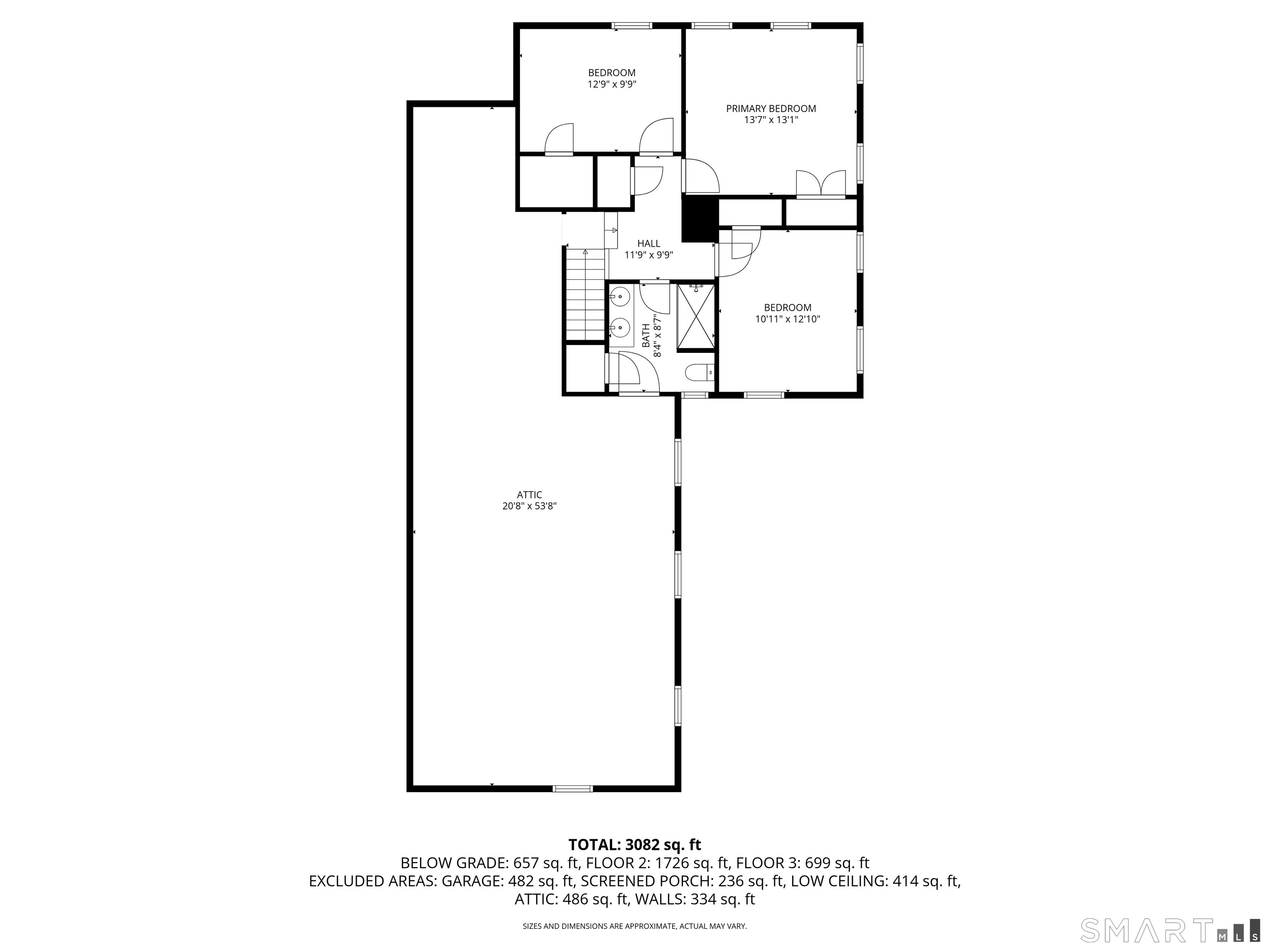 1 Reservoir Road Newtown, CT 06470 - Photo 34 of 37 Upper Level