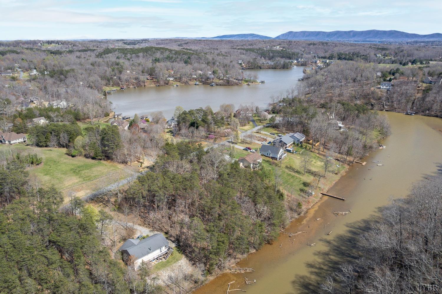 4 Inlet Drive Wirtz, VA 24184 - Photo 9 of 11 a view of lake with mountain