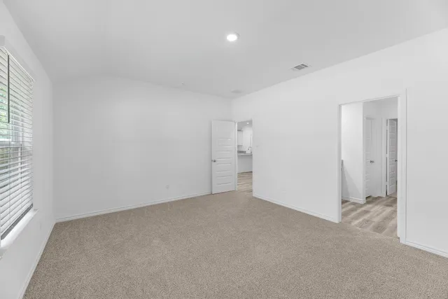 a view of empty room