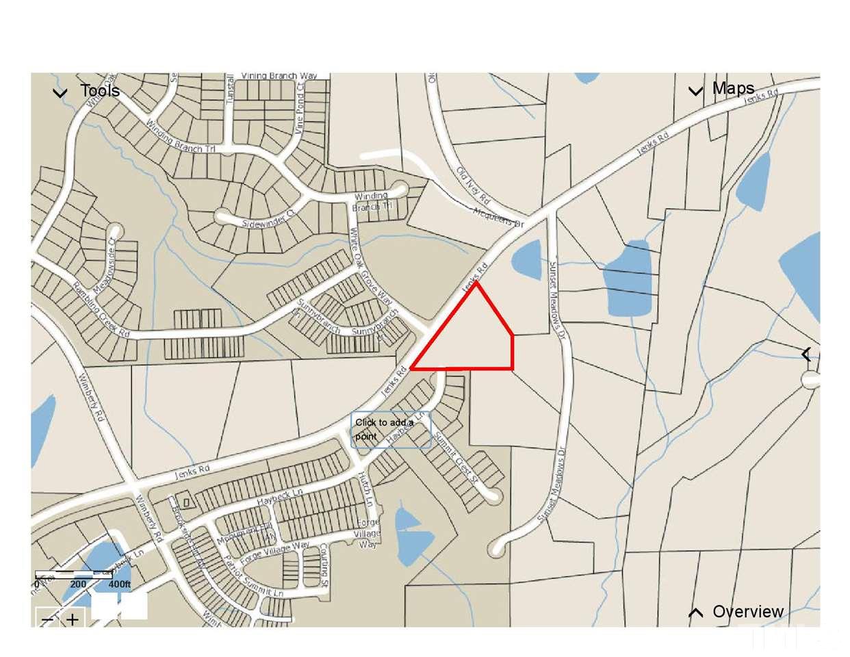7825 Jenks Road Apex, NC 27523 - Photo 7 of 9 GIS Map