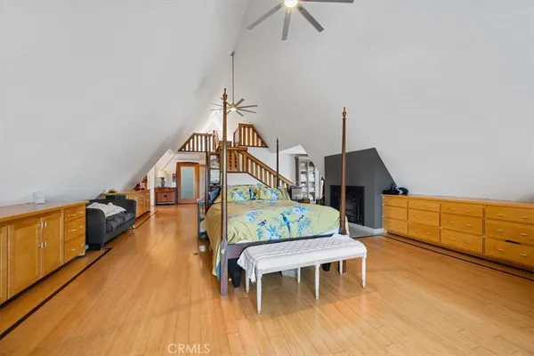 a view of wooden floor