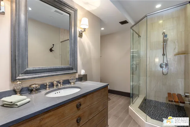 a view of city with sunset