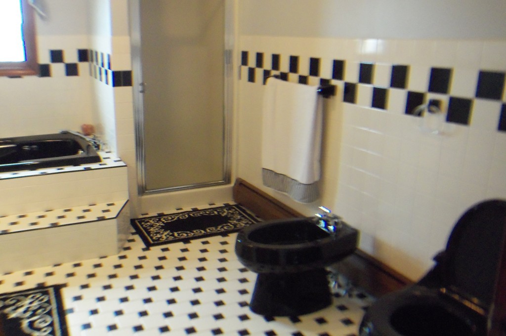 111 Anthony Fall River Fall River, MA 02721 - Photo 9 of 19 a bathroom with a sink a toilet and shower curtain