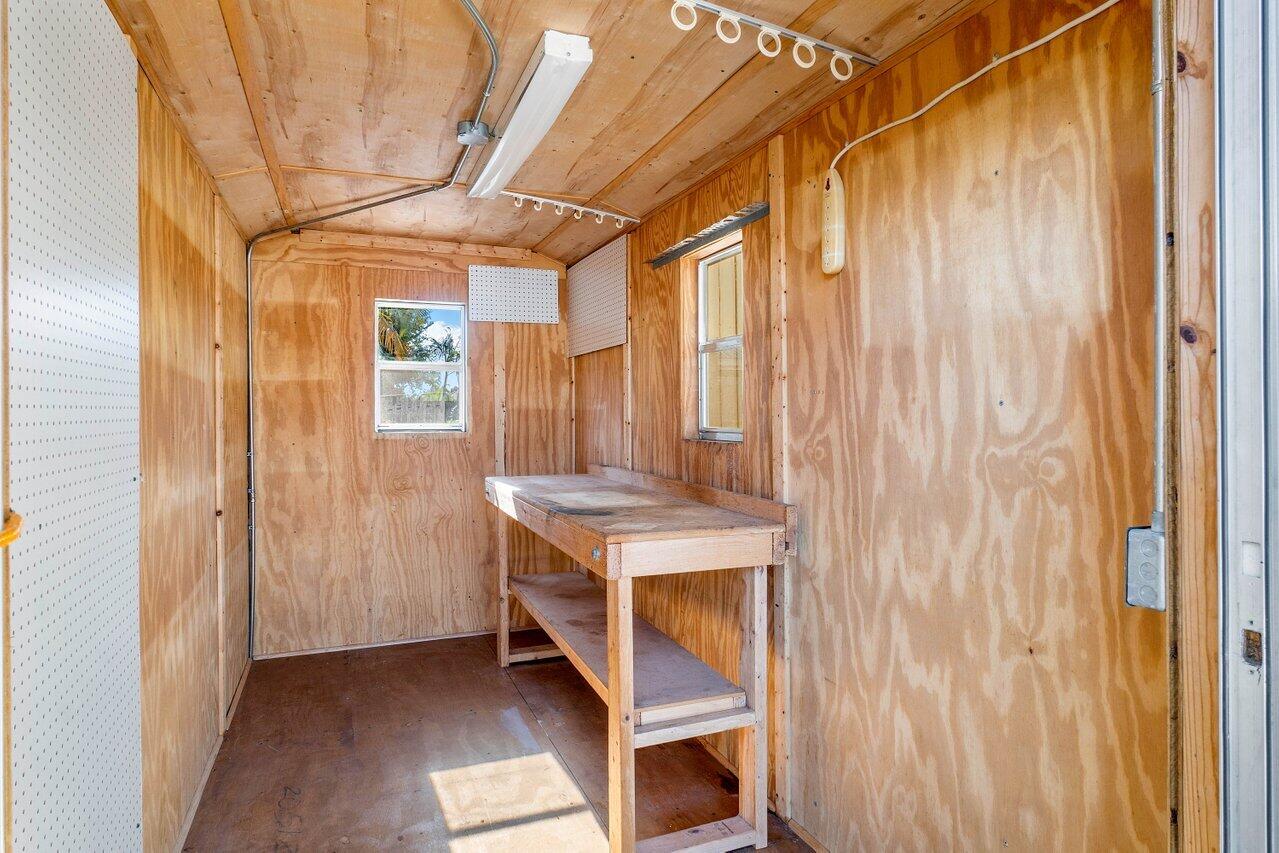 7534 Texas Trail Boca Raton, FL 33487 - Photo 35 of 35 Extra Workshop Shed 3