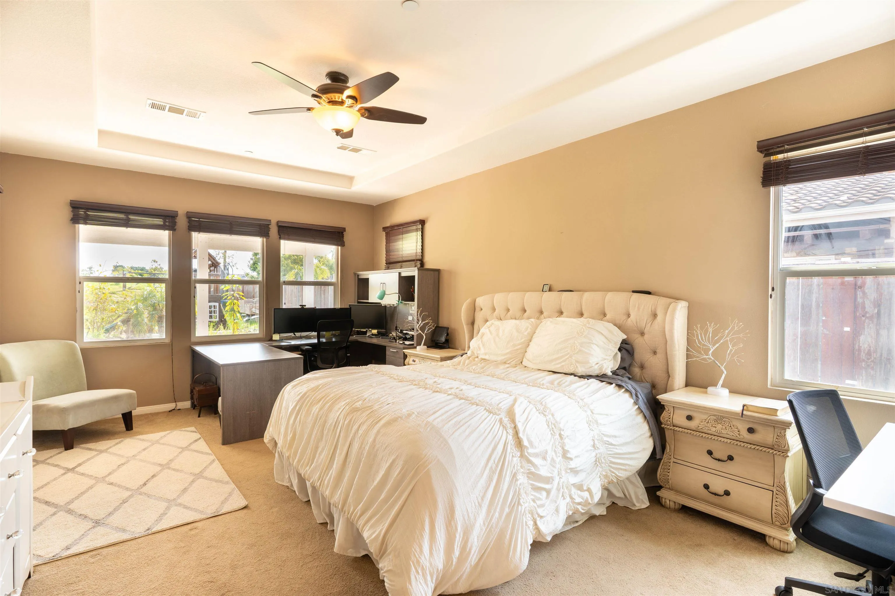 2352 Clearcrest Lane Fallbrook, CA 92028 - Photo 15 of 33 a bed room with two beds and a large window