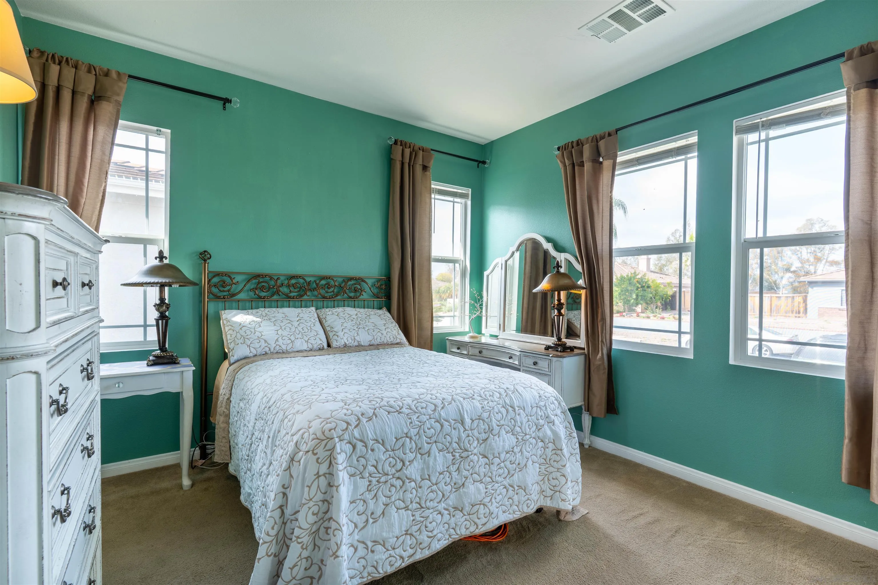 2352 Clearcrest Lane Fallbrook, CA 92028 - Photo 21 of 33 a bedroom with a bed next to a window