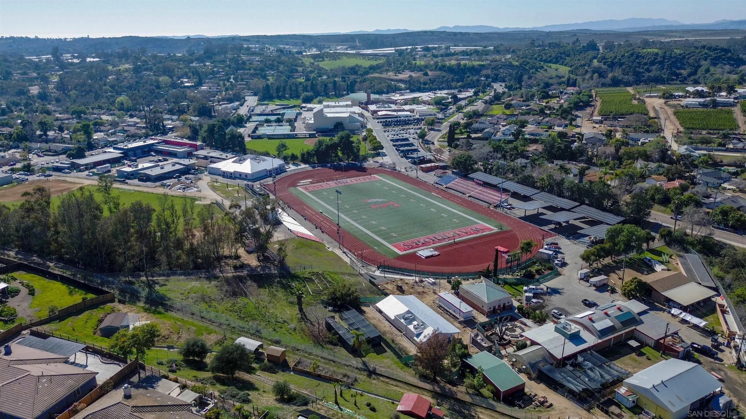 2352 Clearcrest Lane Fallbrook, CA 92028 - Photo 33 of 33 an aerial view of residential houses and outdoor space