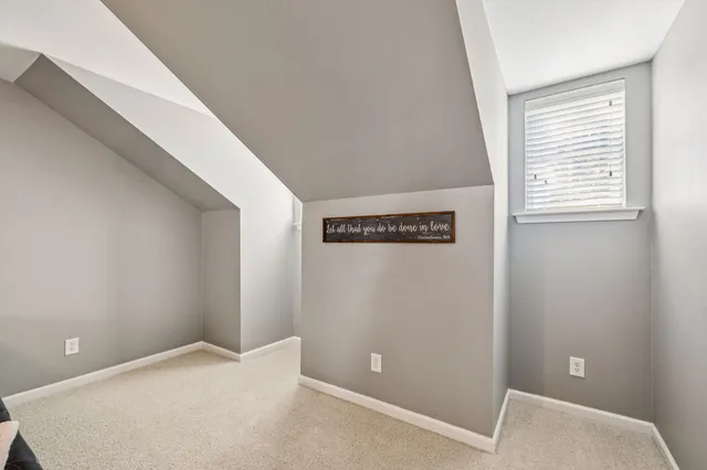 a room with furniture