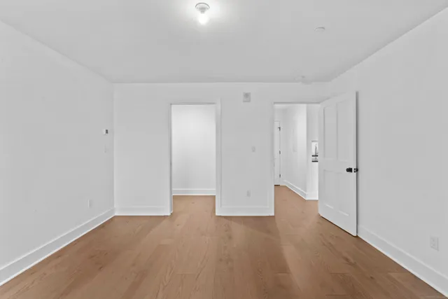 a view of a kitchen with washer and dryer