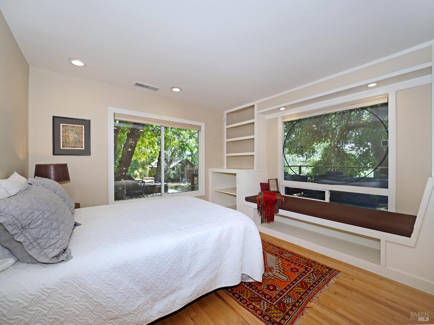 22549 River Road Geyserville, CA 95441 - Photo 32 of 63 Second Guest room with view over looking deck