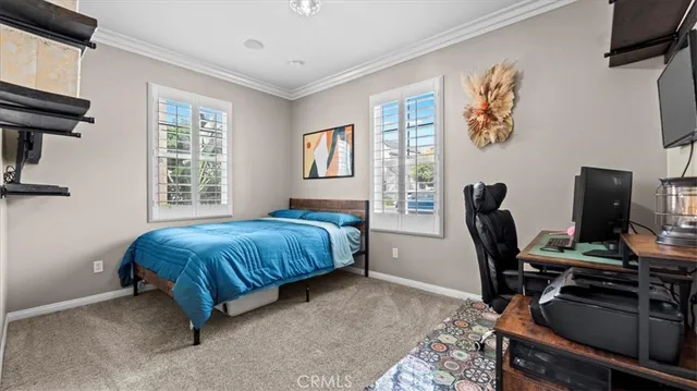 a living room with furniture and window