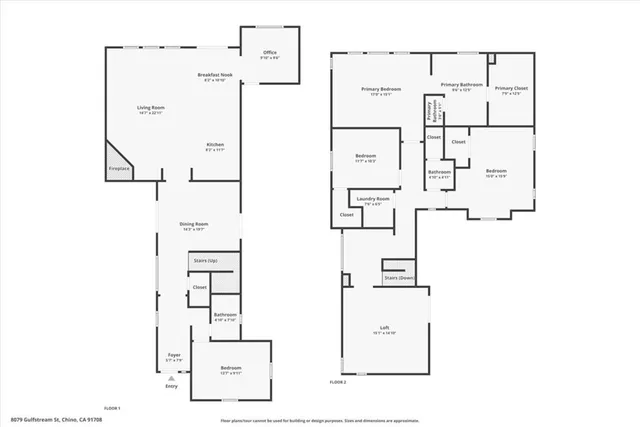 $849,000 | 8079 Gulfstream Street, Chino, CA 91708