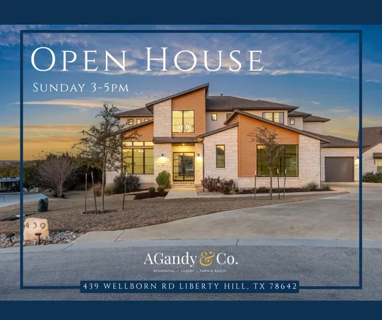 $1,499,999 | 439 Wellborn Road, Liberty Hill, TX 78642