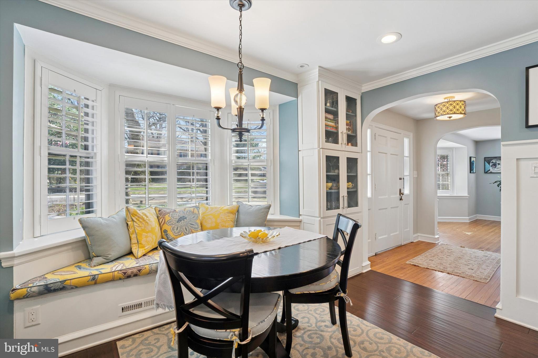 7809 Knox Road Glenside, PA 19038 - Photo 14 of 38 Dining Nook at Bay Window