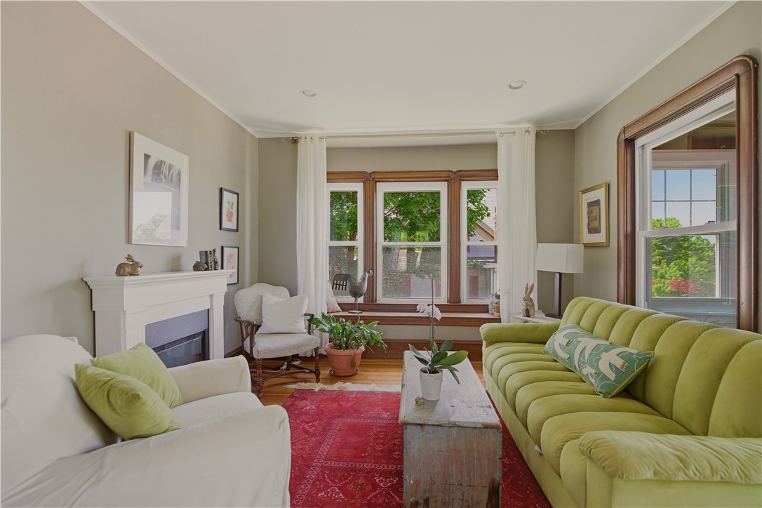 1536 Main Road Tiverton, RI 02878 - Photo 13 of 34 Living room with views of harbor from front and side windows