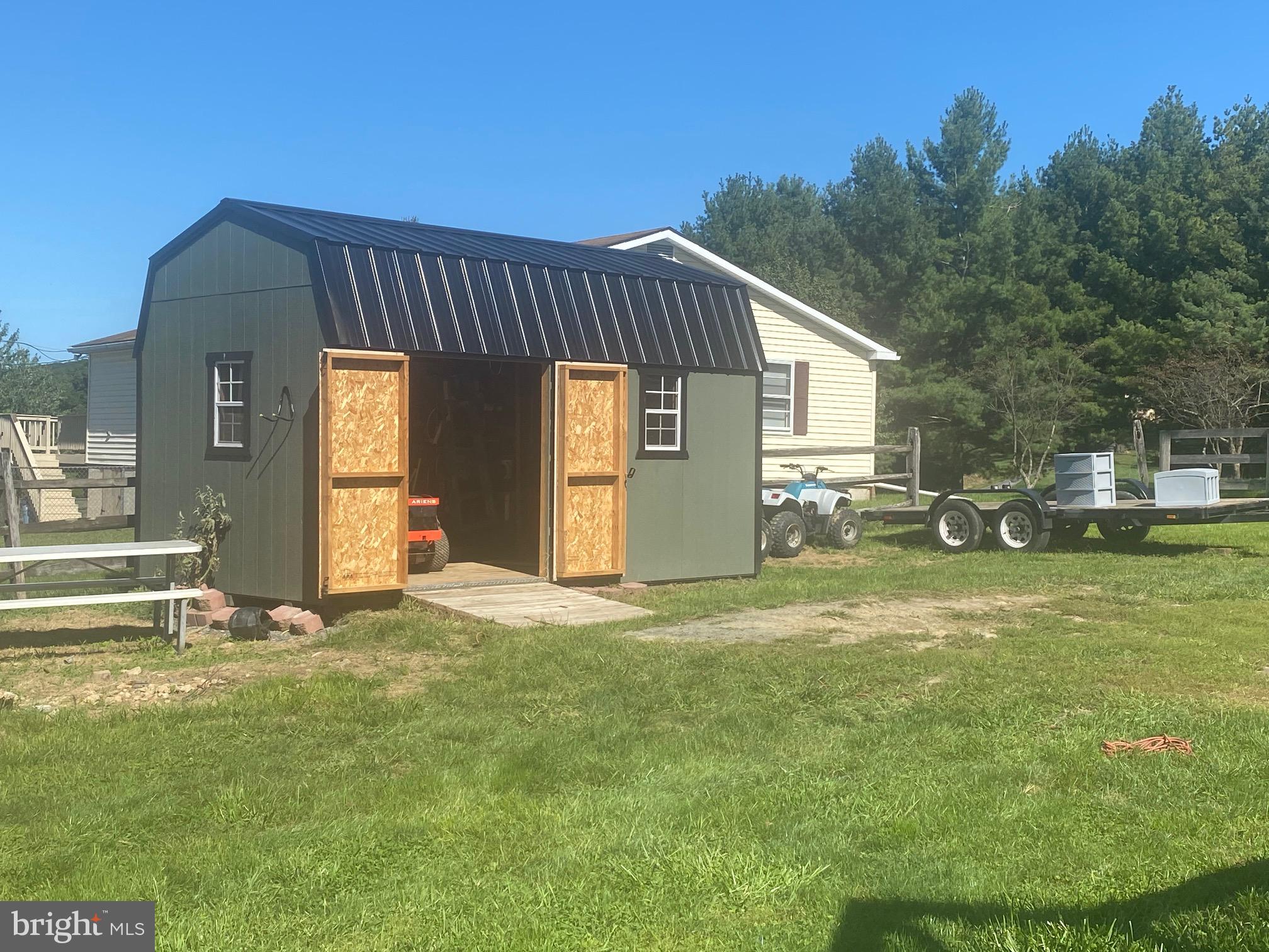 309 Cedar Grove Road Winchester, VA 22603 - Photo 3 of 4 Large new shed