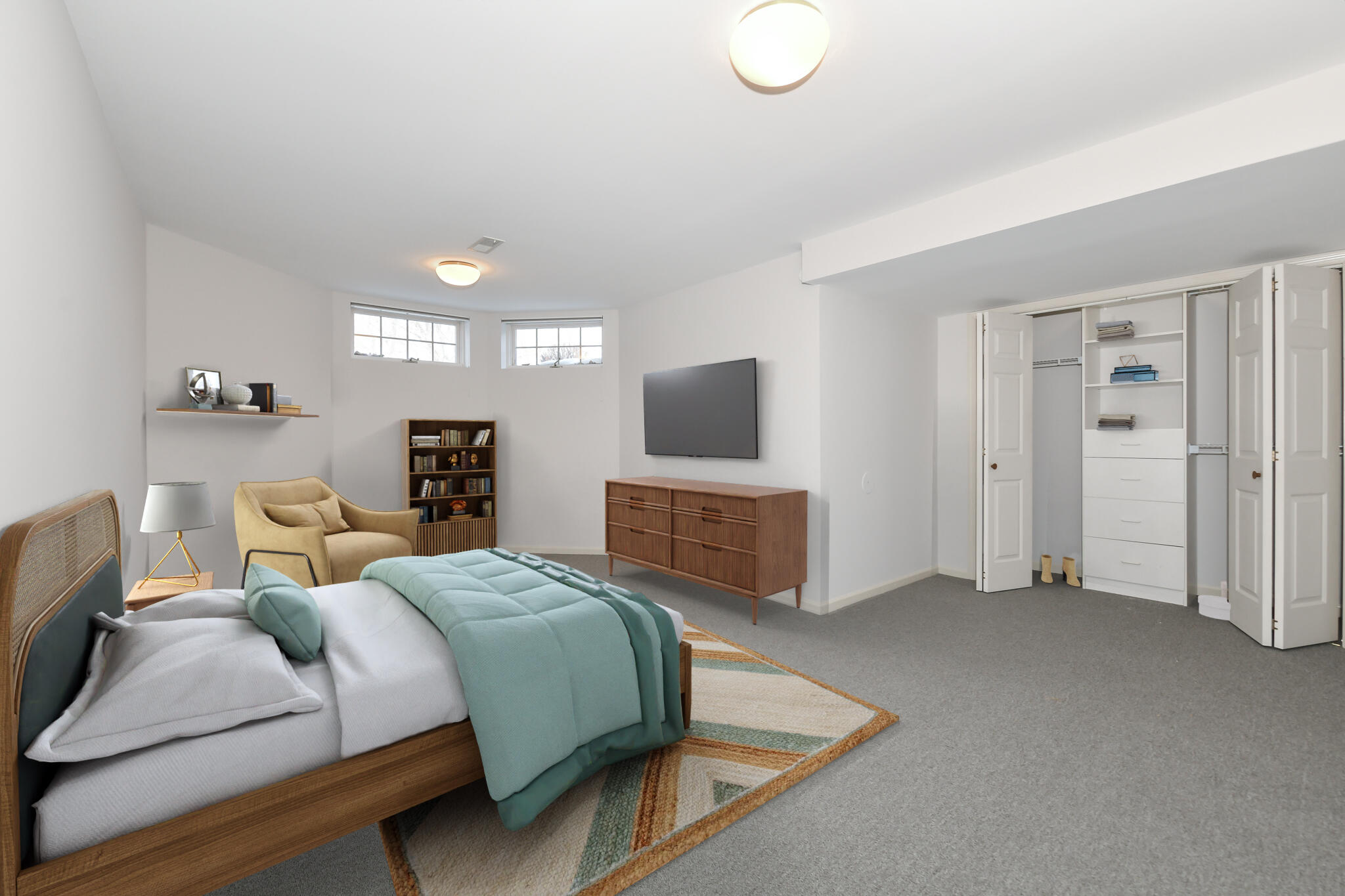 110 Eagle Pointe Drive, Unit 3A Delavan, WI 53115 - Photo 45 of 60 Virutal Picture of Lower Level Bedroom 3