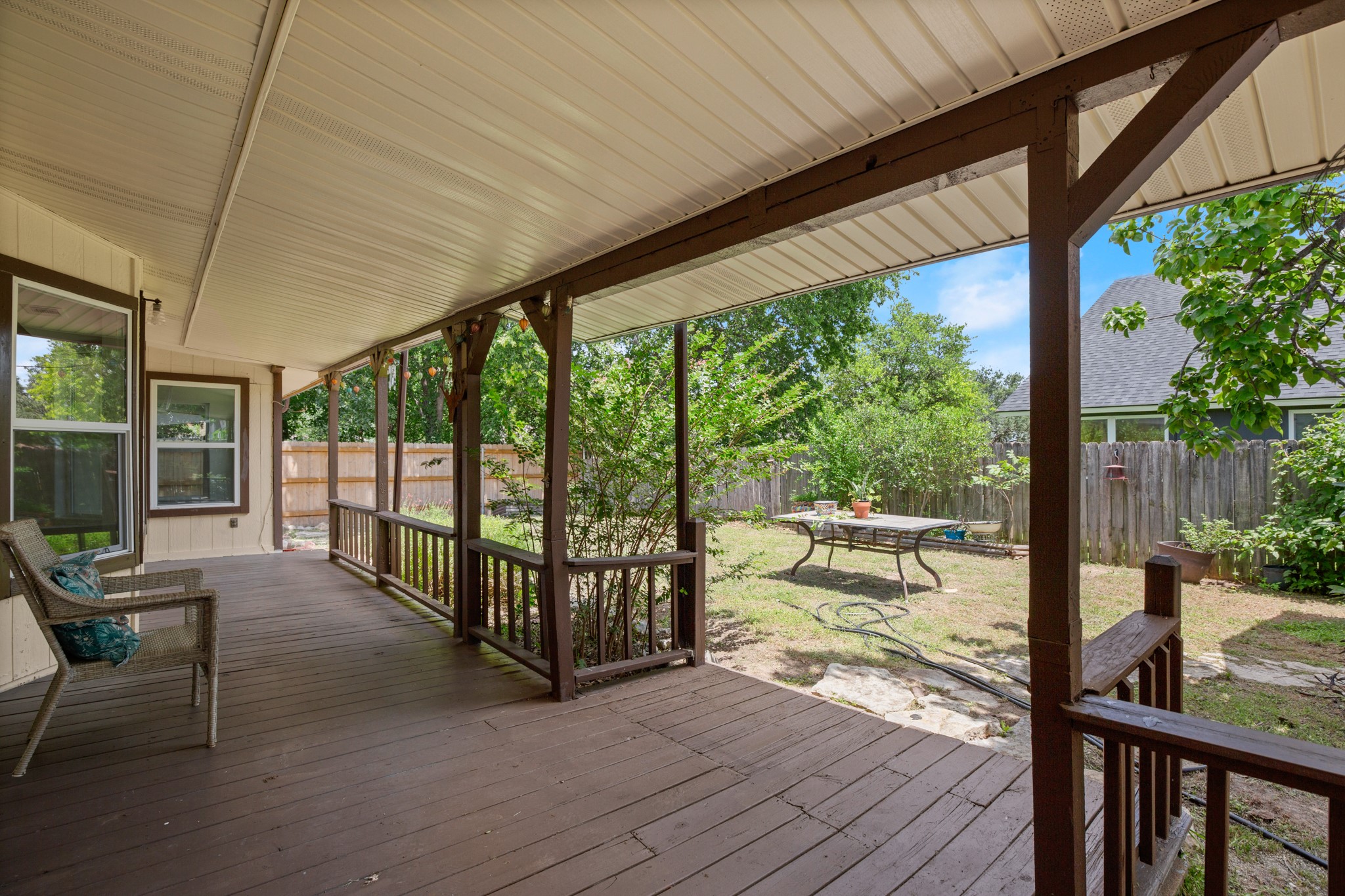 2109 Brandywine Lane Austin, TX 78727 - Photo 25 of 27 Wooden deck with a fenced backyard
