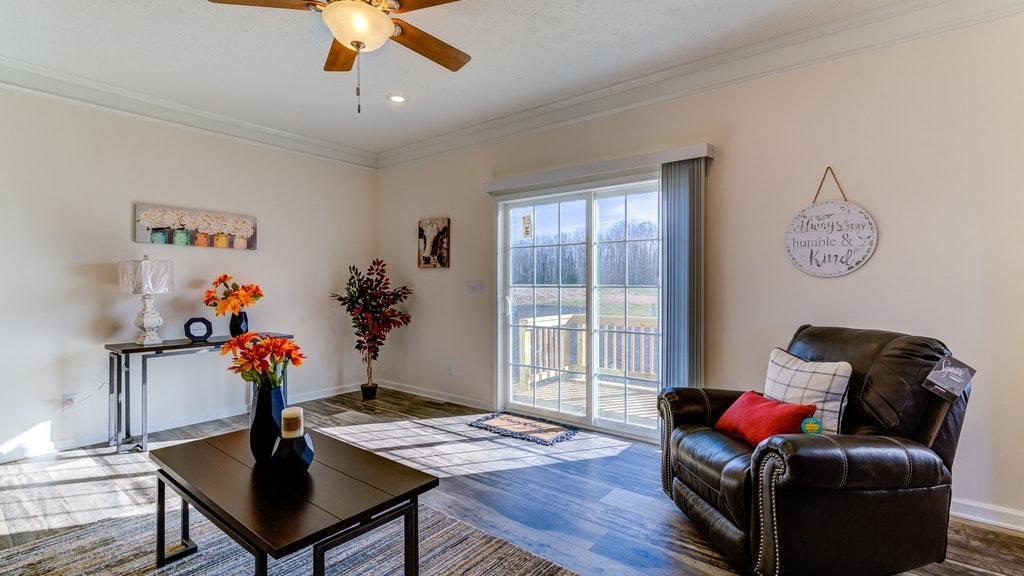 988 Calico Rock Road Rocky Mount, VA 24151 - Photo 19 of 41 a living room with furniture and wooden floor