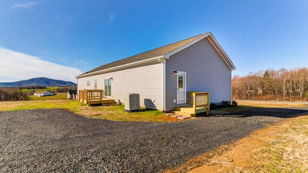 988 Calico Rock Road Rocky Mount, VA 24151 - Photo 38 of 41 a view of a house with backyard and swimming pool