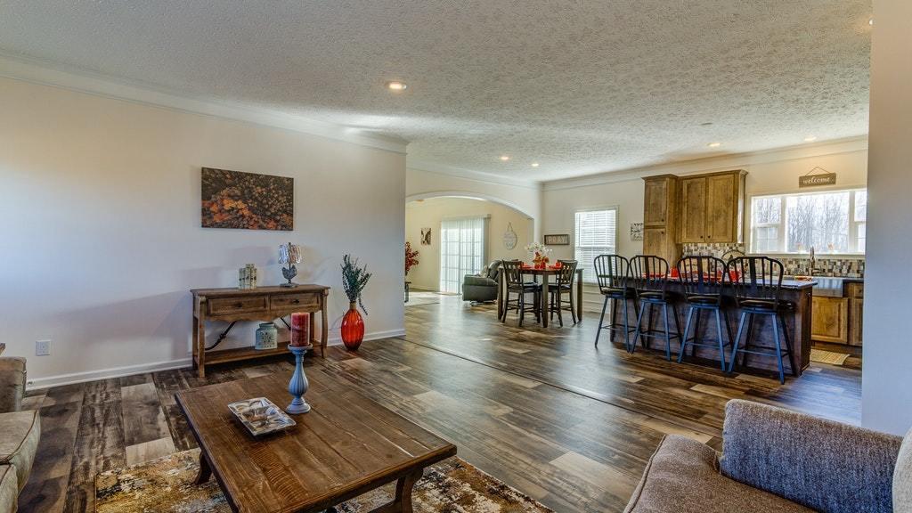 988 Calico Rock Road Rocky Mount, VA 24151 - Photo 8 of 41 a living room with furniture and wooden floor