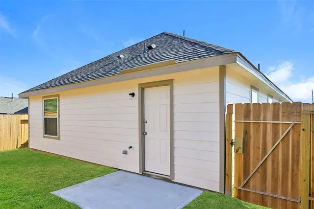 a view of front door