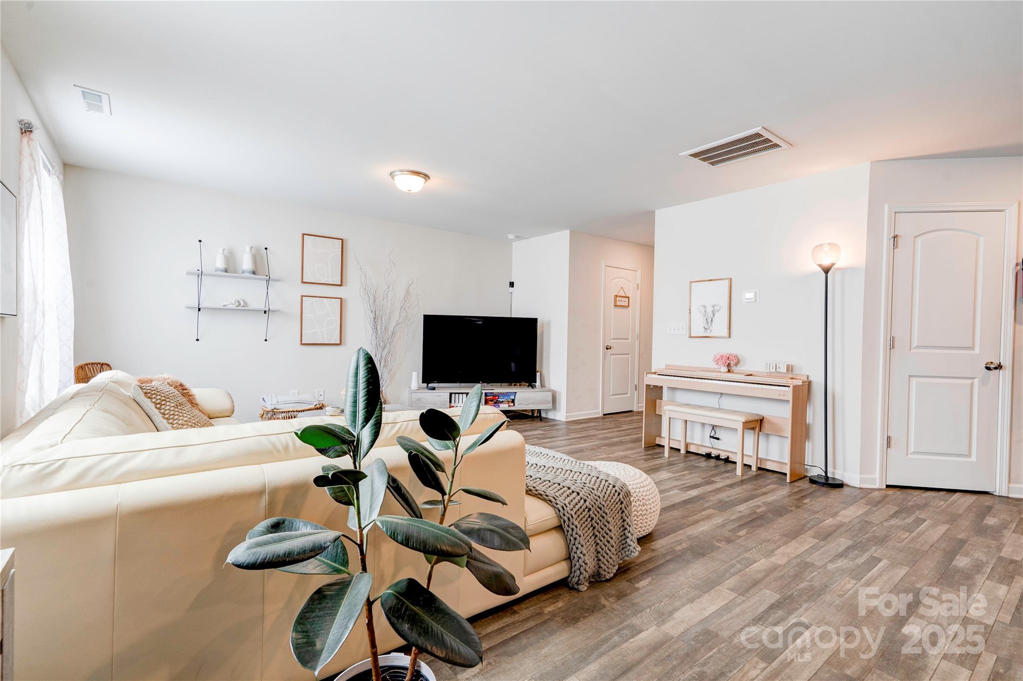 2344 Joes Lake Road Shelby, NC 28152 - Photo 25 of 47 a bedroom with furniture and a flat screen tv