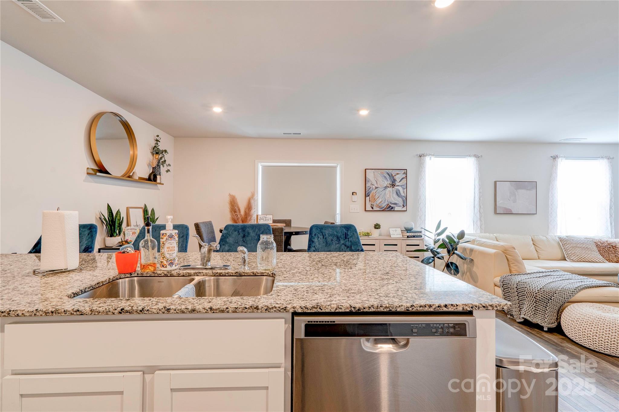 2344 Joes Lake Road Shelby, NC 28152 - Photo 29 of 47 a kitchen with granite countertop a sink and a stove