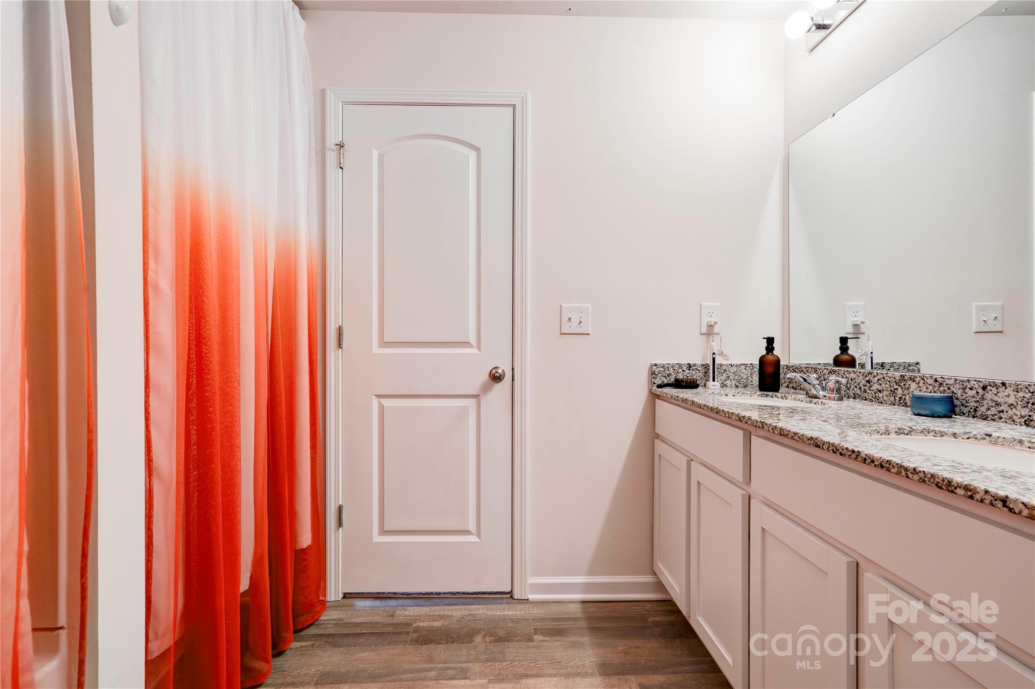 2344 Joes Lake Road Shelby, NC 28152 - Photo 40 of 47 a bathroom with 2 sink and a mirror